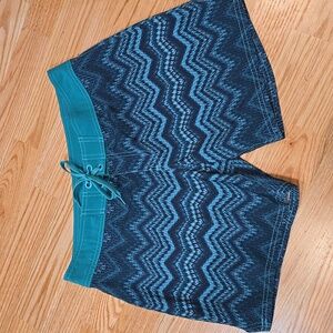 Prana Womens Makenna Board Swim Shorts Sz M